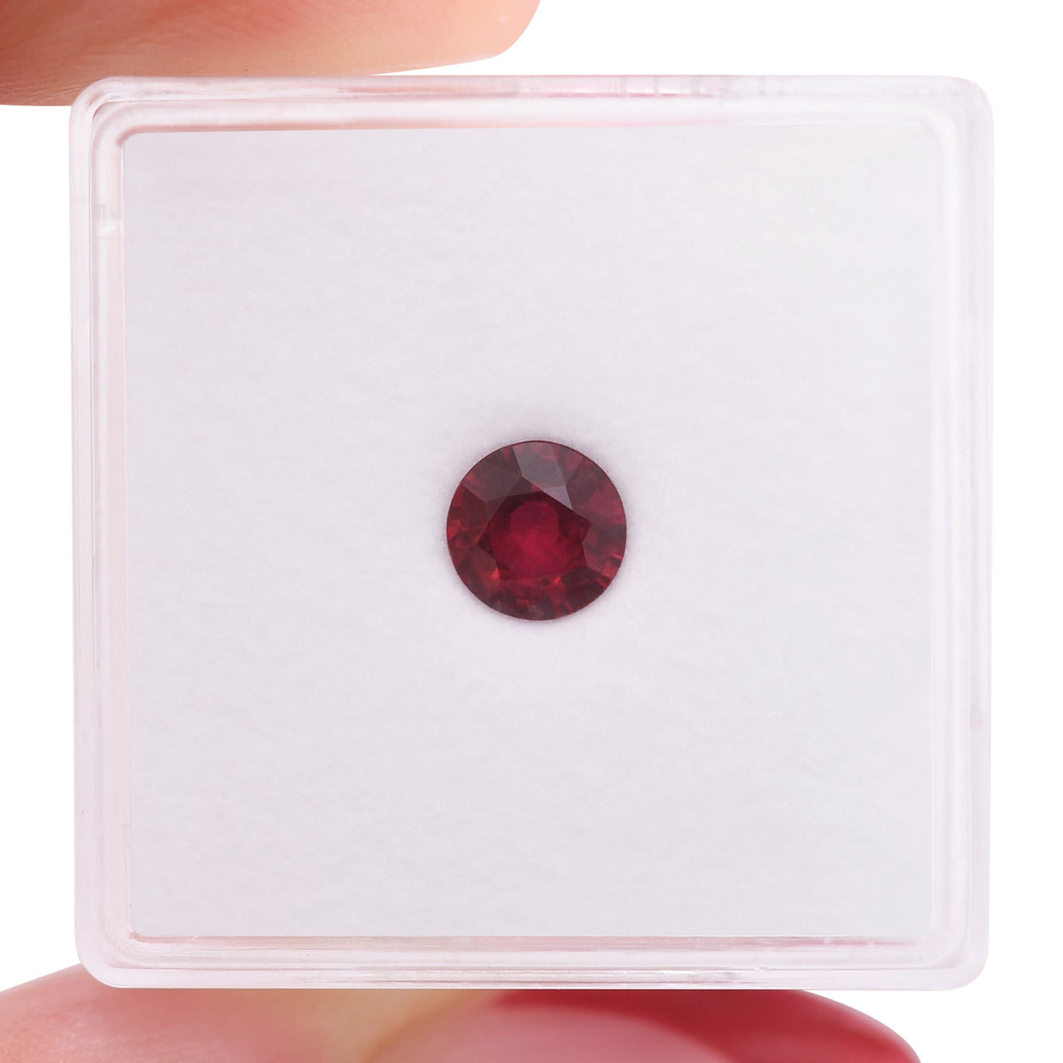 Runder Rubin | 0,67 ct | Rot | Ref. 711504