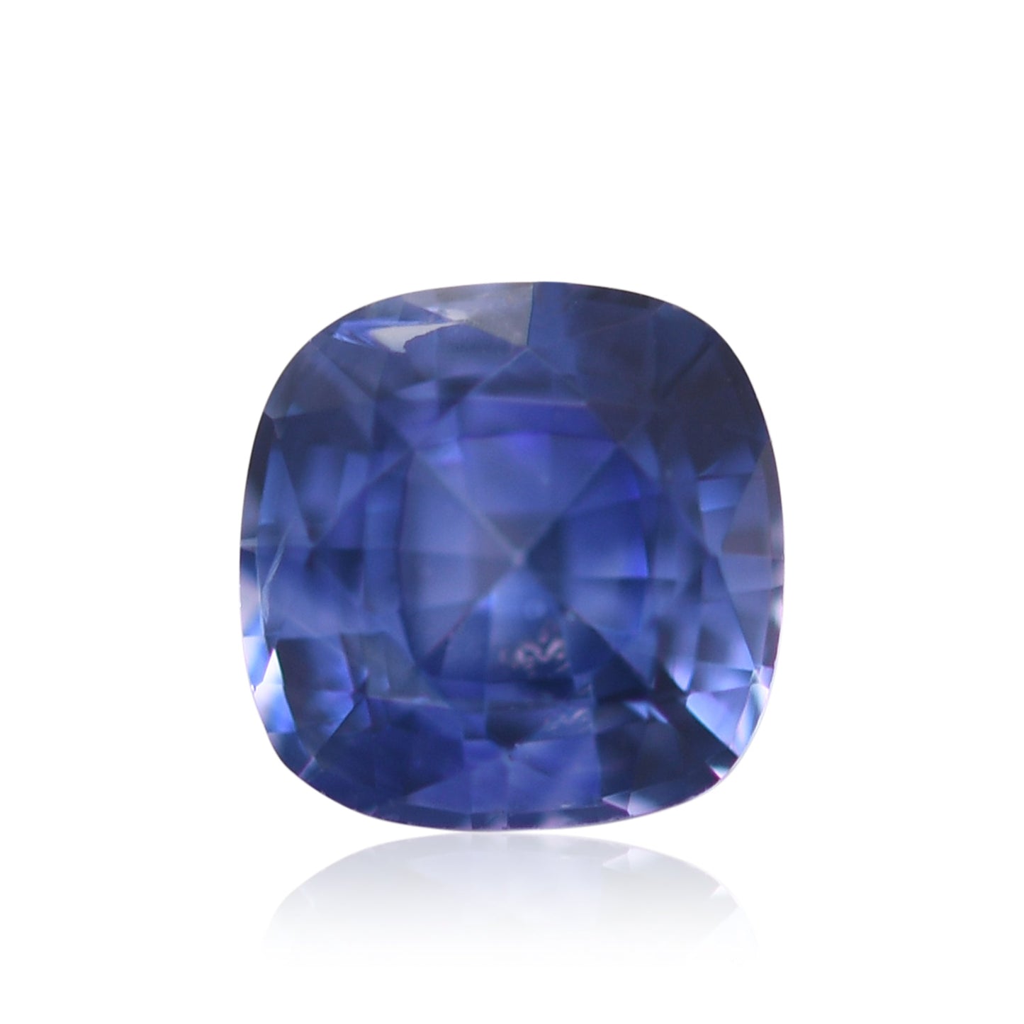 0,67 Karat blauer Kissen-Saphir aus Sri Lanka