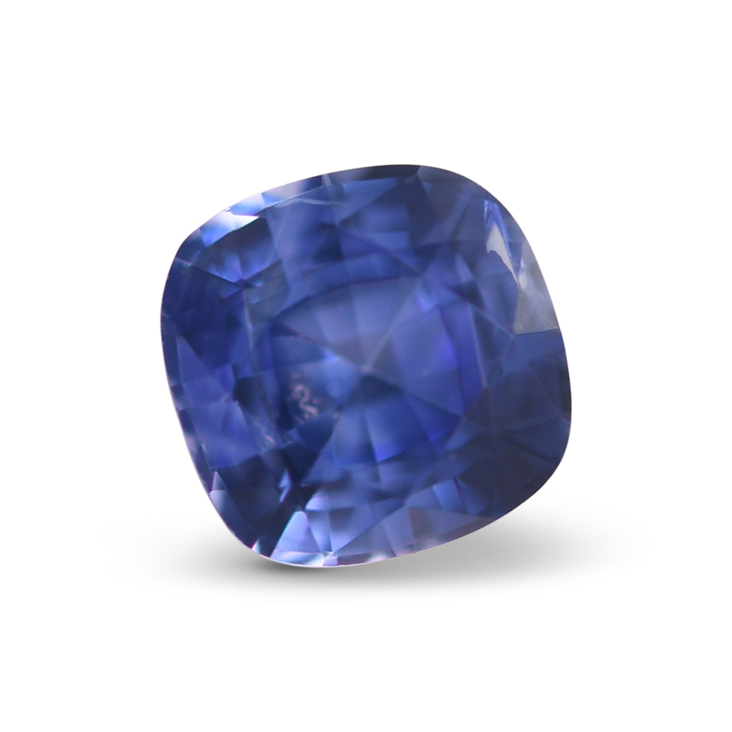 0,67 Karat blauer Kissen-Saphir aus Sri Lanka