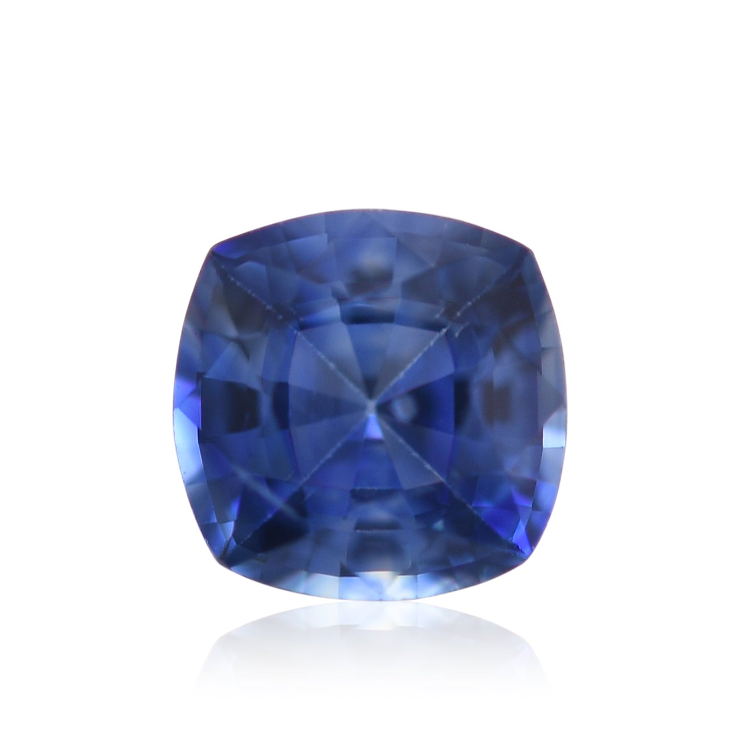 0,67 Karat blauer Kissen-Saphir aus Sri Lanka