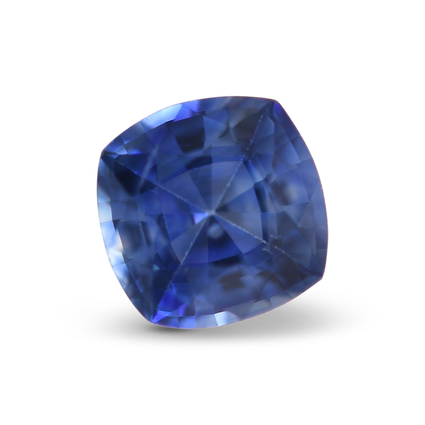 0,67 Karat blauer Kissen-Saphir aus Sri Lanka