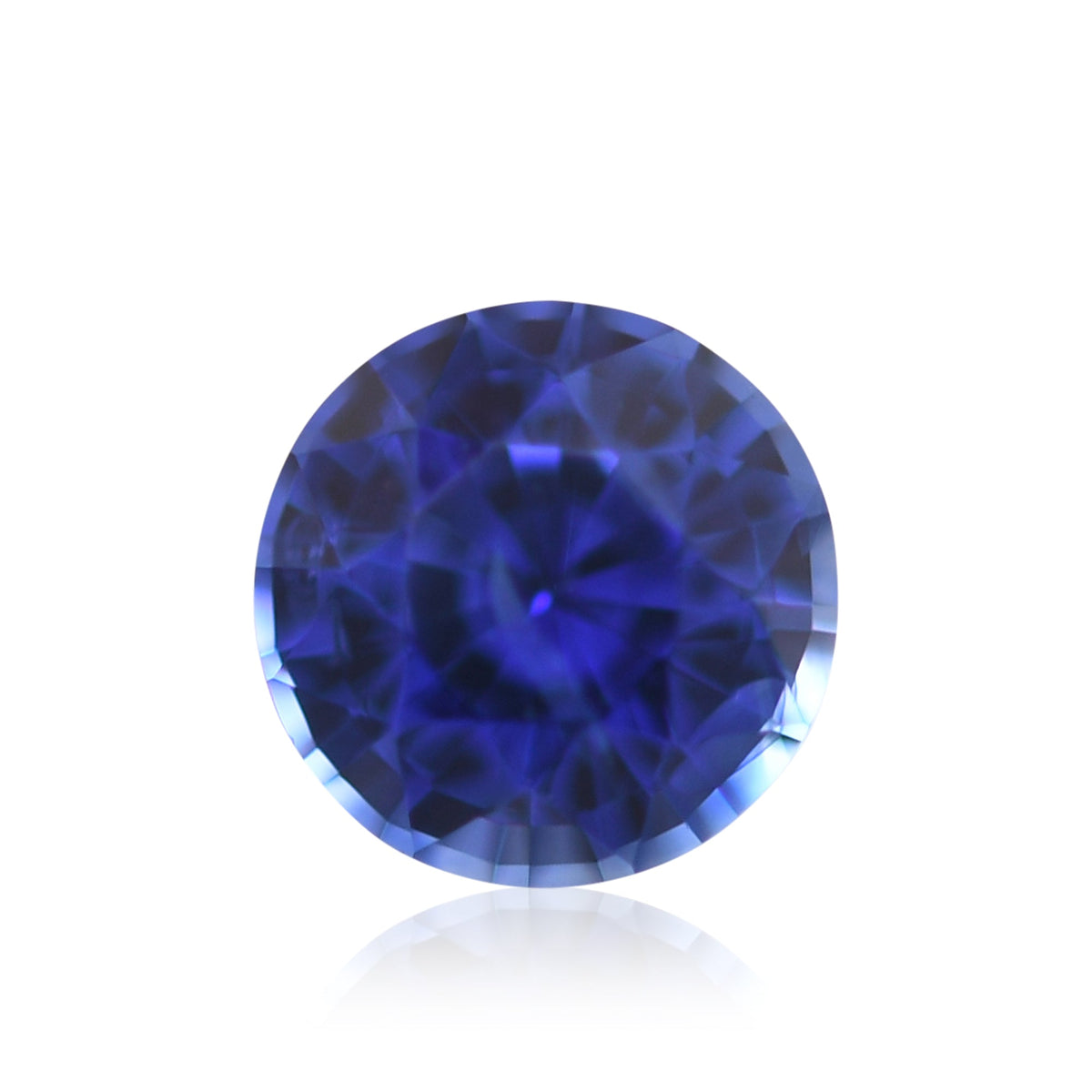 Runder Saphir | 0,67 ct | Blau | Ref. 711491
