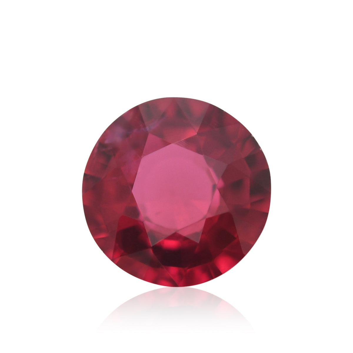 Runder Rubin | 0,68 ct | Rot | Ref. 711377