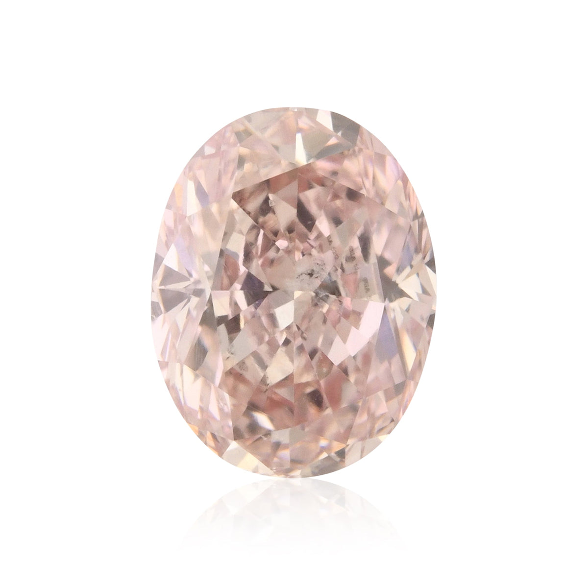 Ovaler Diamant | 0,7 ct | Fancy Orange Pink | SI2 | GIA | Ref 709914