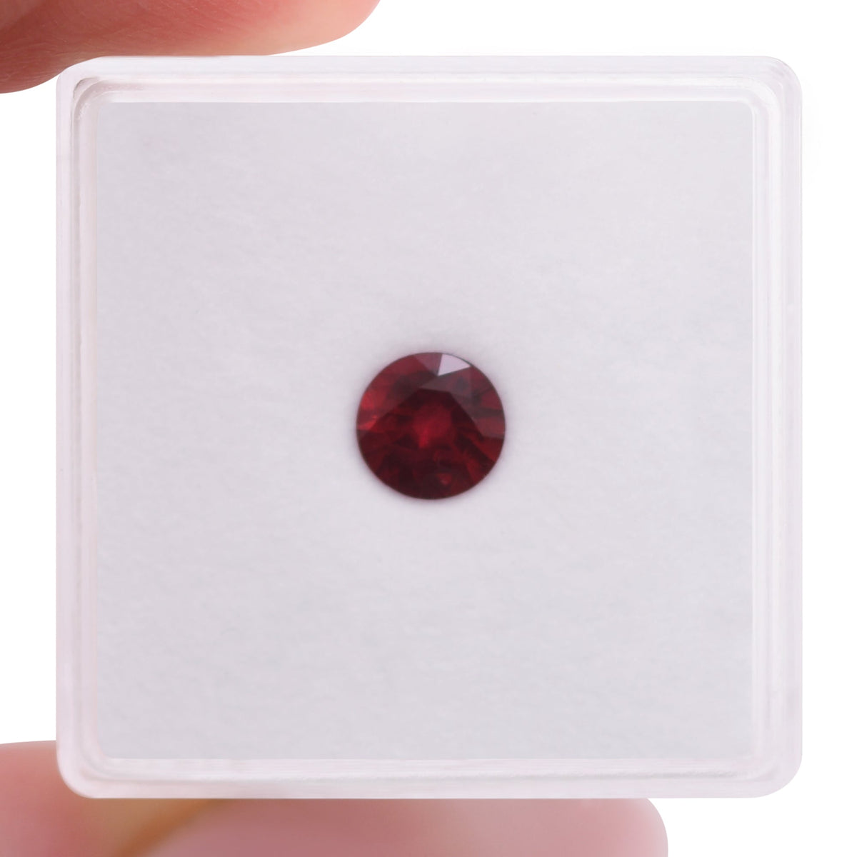 Runder Rubin | 0,7 ct | Rot | Ref. 711366