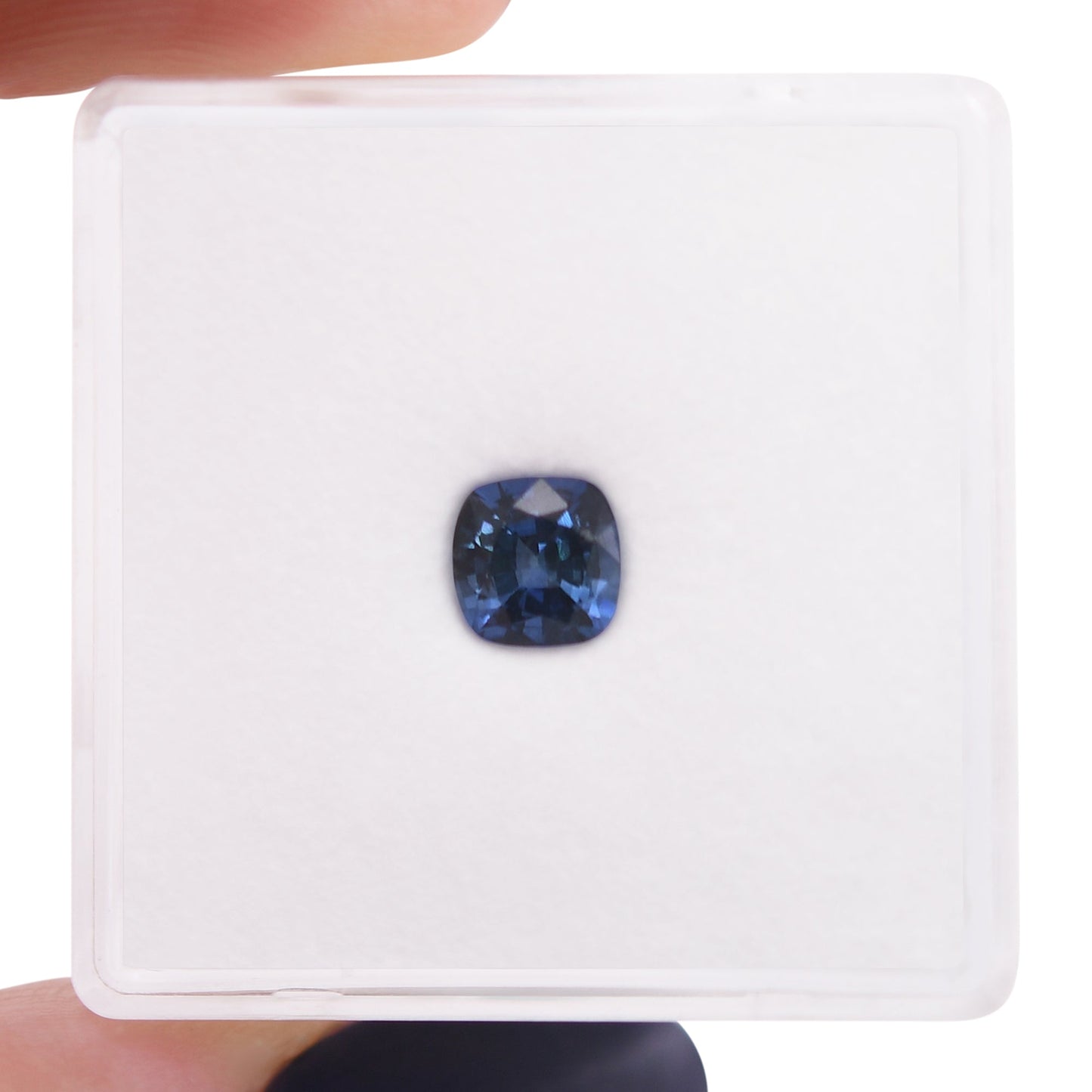 0,70 Karat blauer Kissen-Saphir aus Sri Lanka