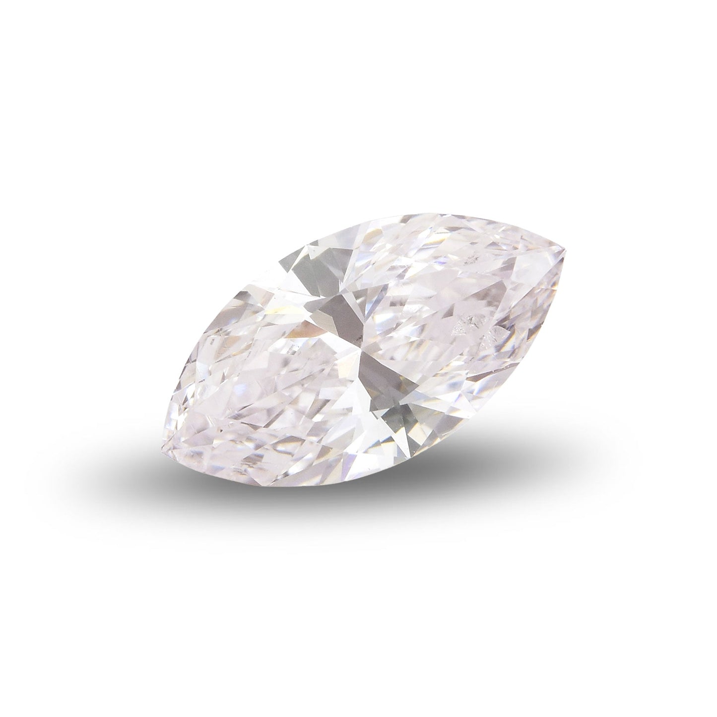 0,71 Karat zartrosa Marquise-Diamant SI2 GIA