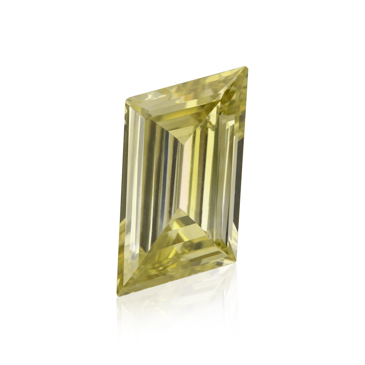 0,71 Karat Fancy Brownish Greenish Yellow Chameleon Rhomboid Diamant VS1 GIA