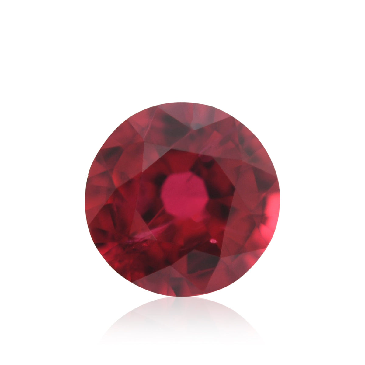 Runder Rubin | 0,71 ct | Rot | Ref. 711367
