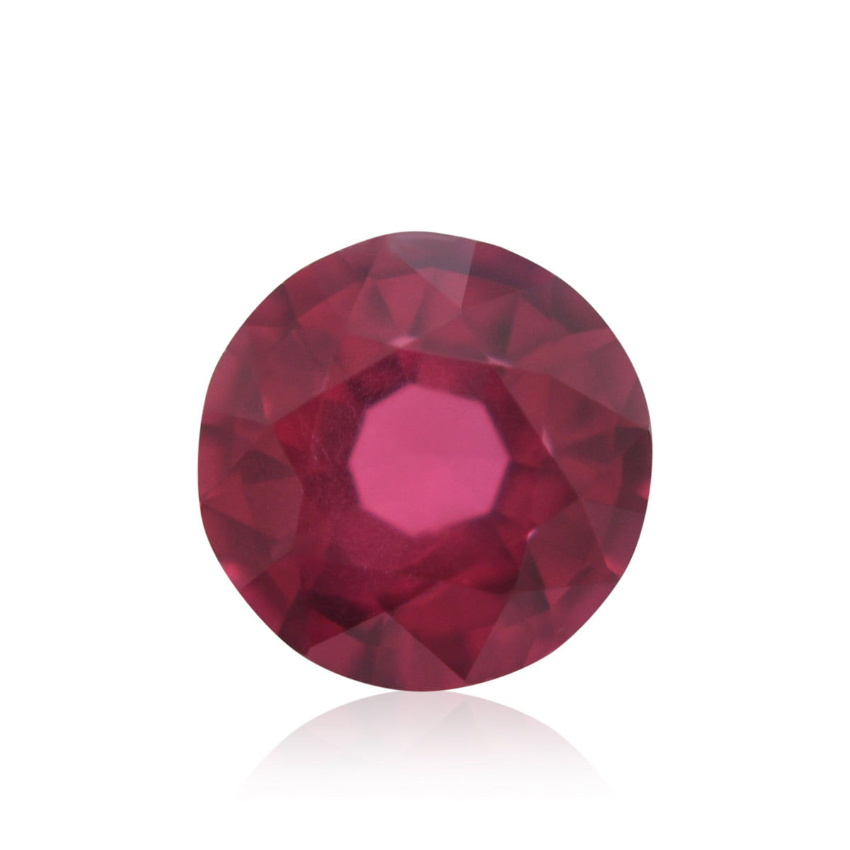 Runder Rubin | 0,71 ct | Rot | Ref. 711380