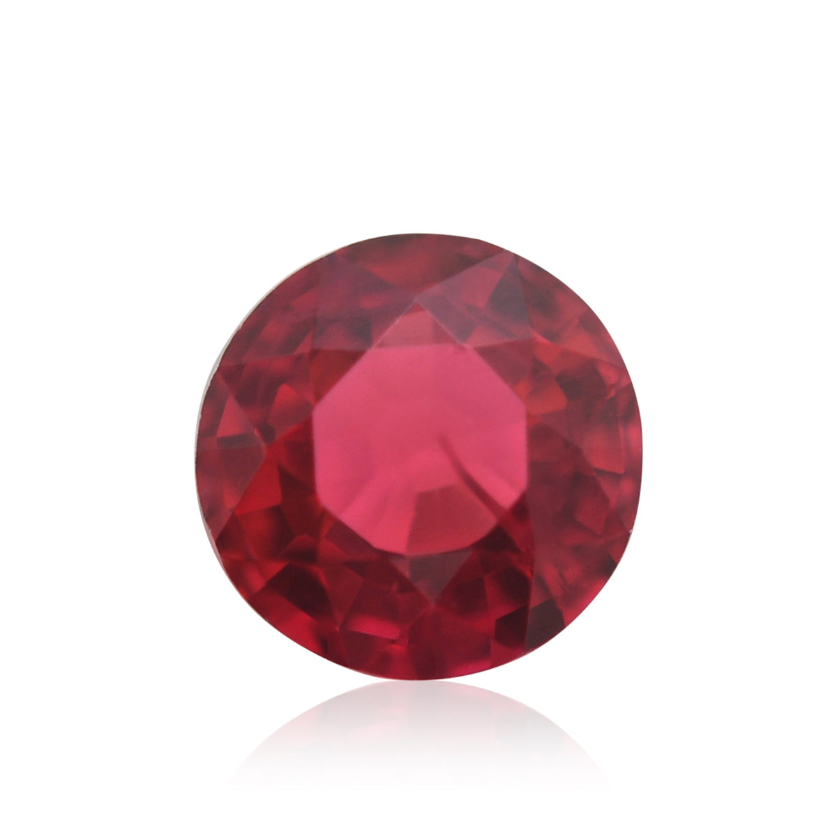 Runder Rubin | 0,72 ct | Rot | Ref. 711373