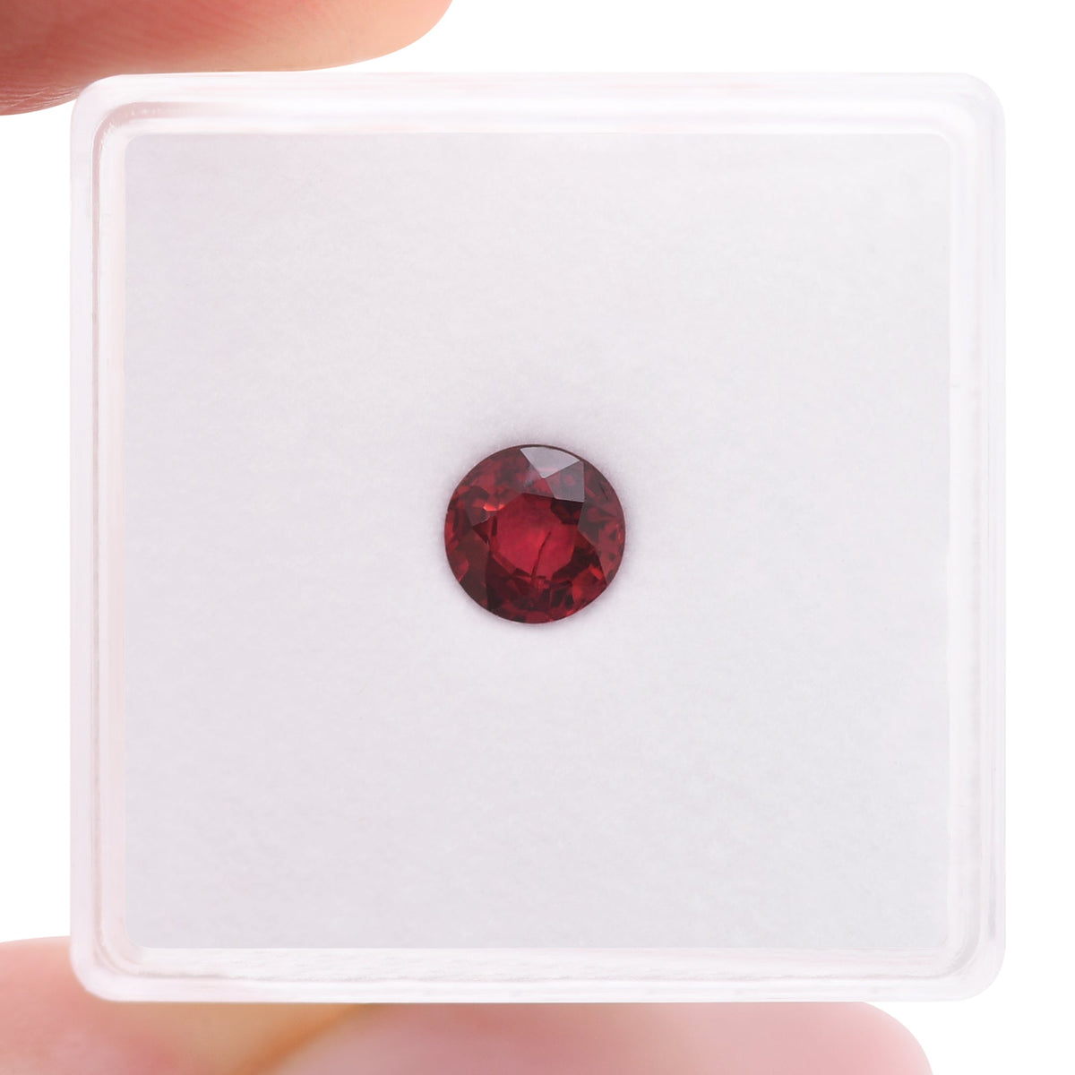 Runder Rubin | 0,72 ct | Rot | Ref. 711373