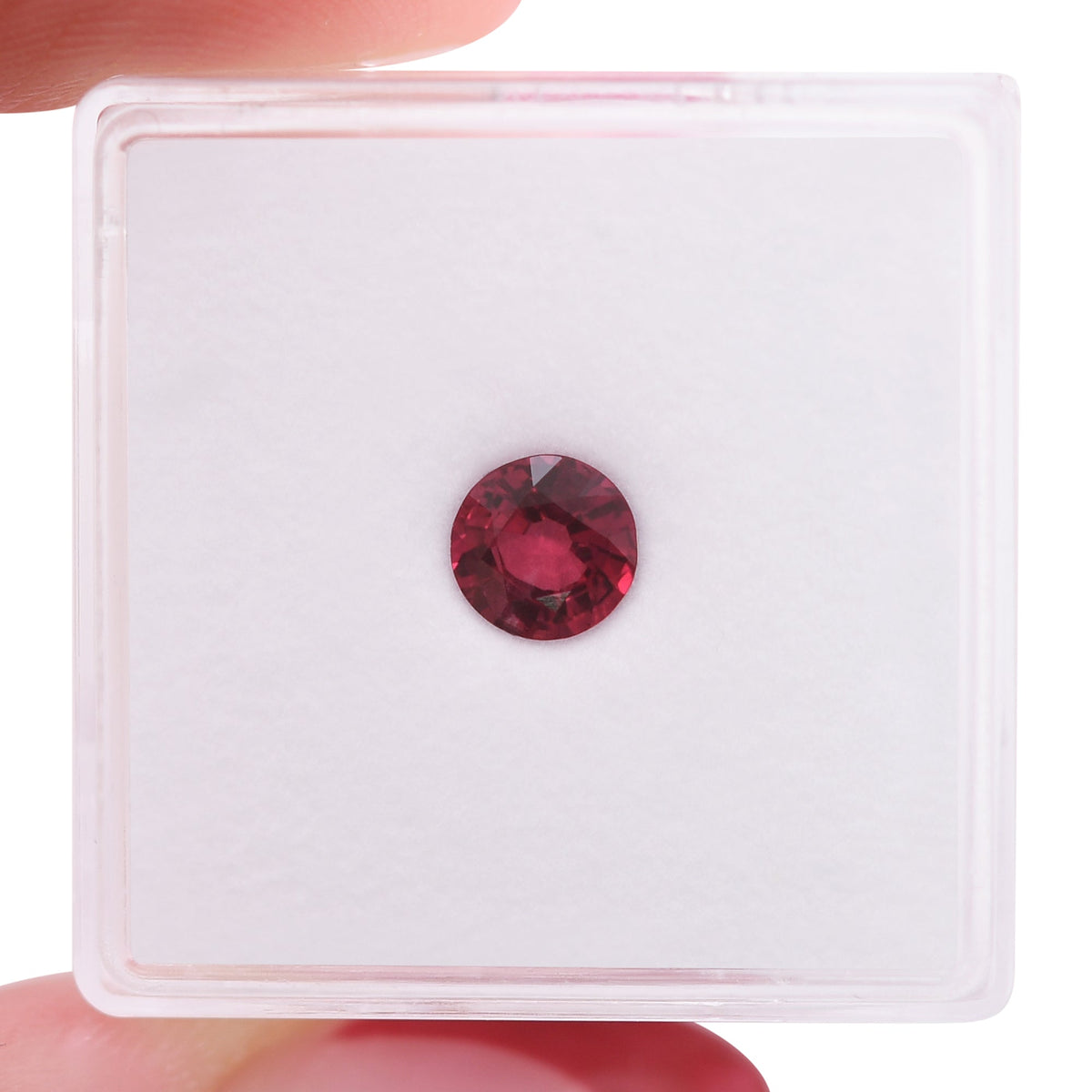 Runder Rubin | 0,72 ct | Rot | Ref. 711502