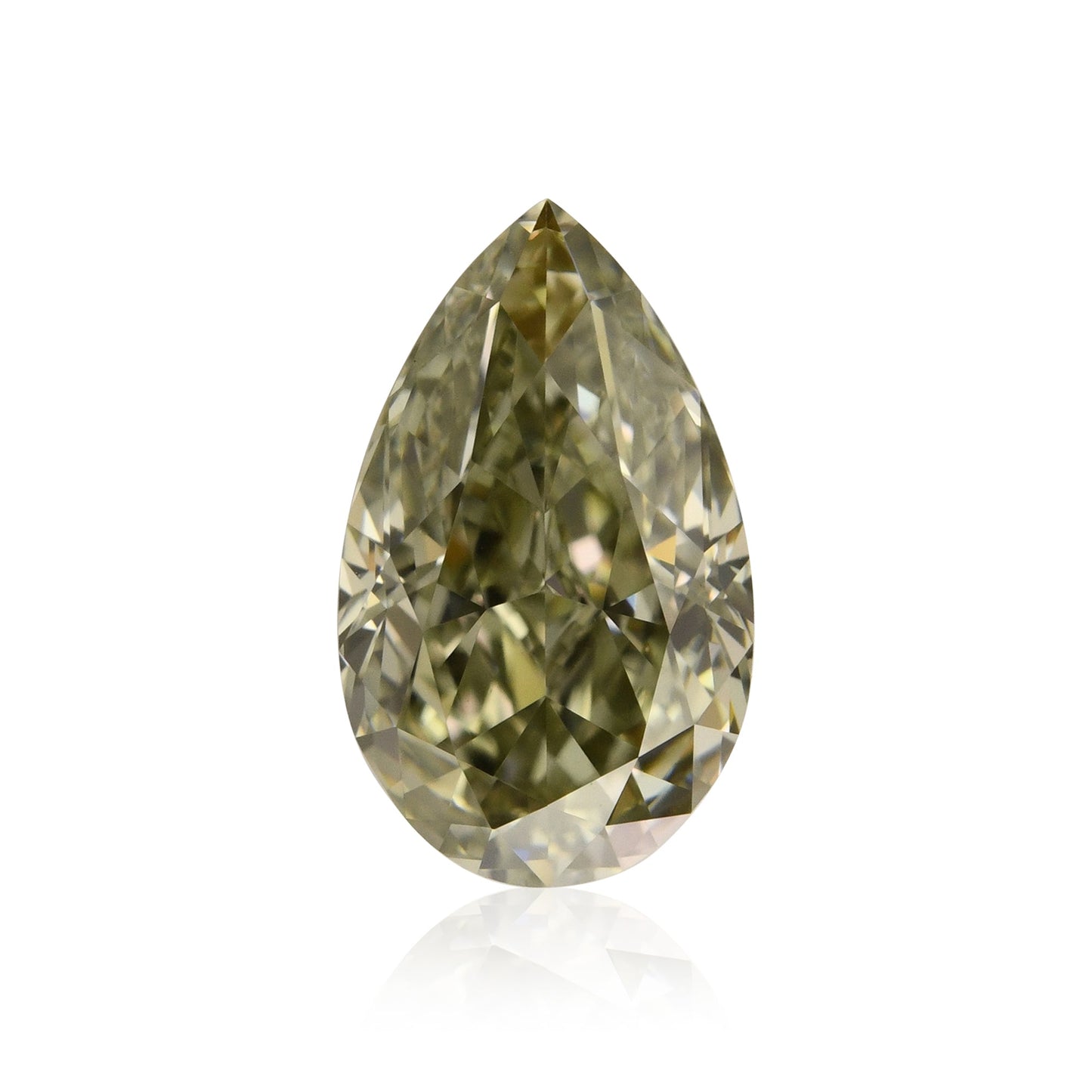 0,73 Karat Chamäleon-Birnen-Diamant, IF GIA