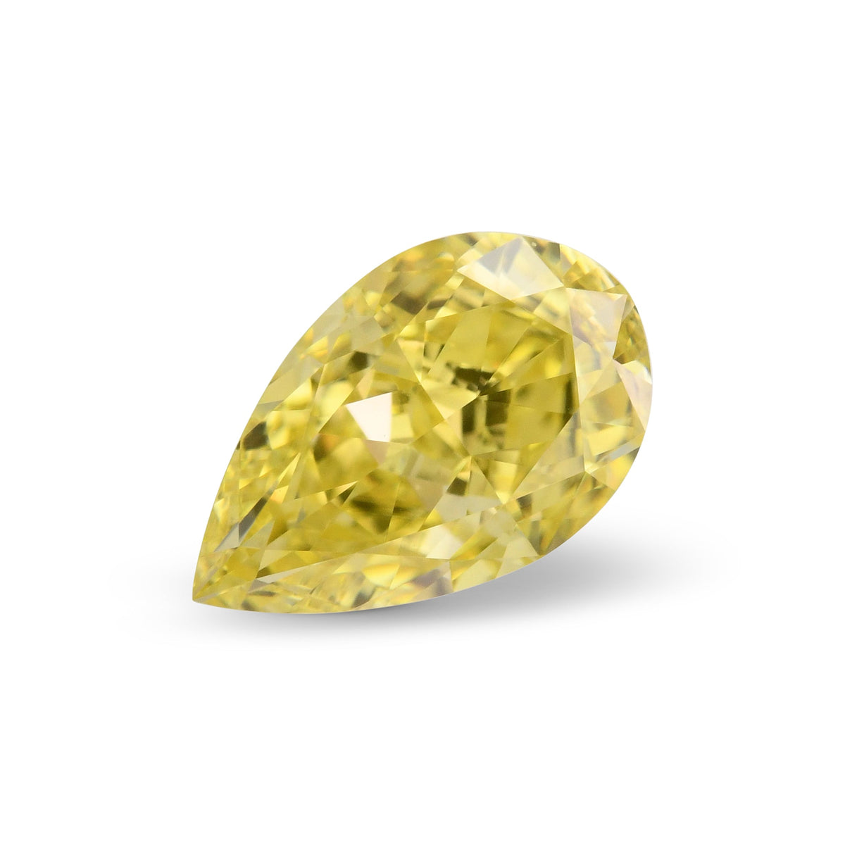 Birnenförmiger Diamant | 0,73 ct | Intensiv gelb | VS1 | GIA | Ref. 705492
