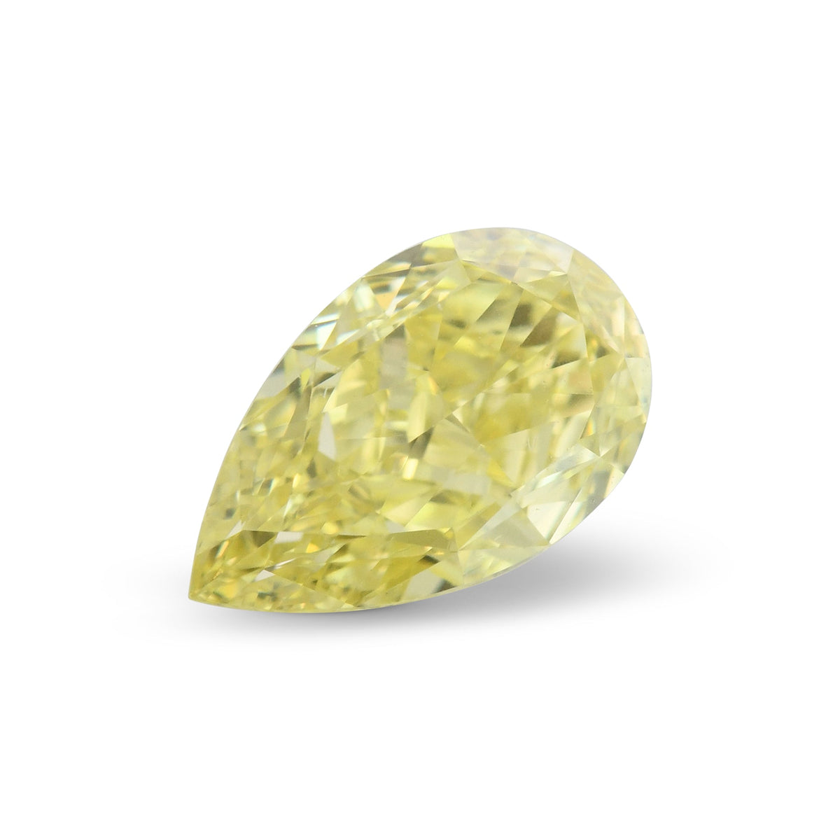 Birnenförmiger Diamant | 0,73 ct | Intensiv gelb | VS2 | GIA | Ref. 719733