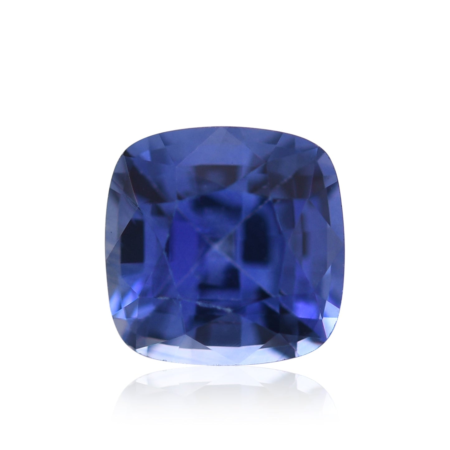 0.73 Carat Blue SRI LANKAN Cushion Sapphire