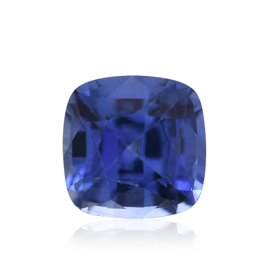0.73 Carat Blue SRI LANKAN Cushion Sapphire