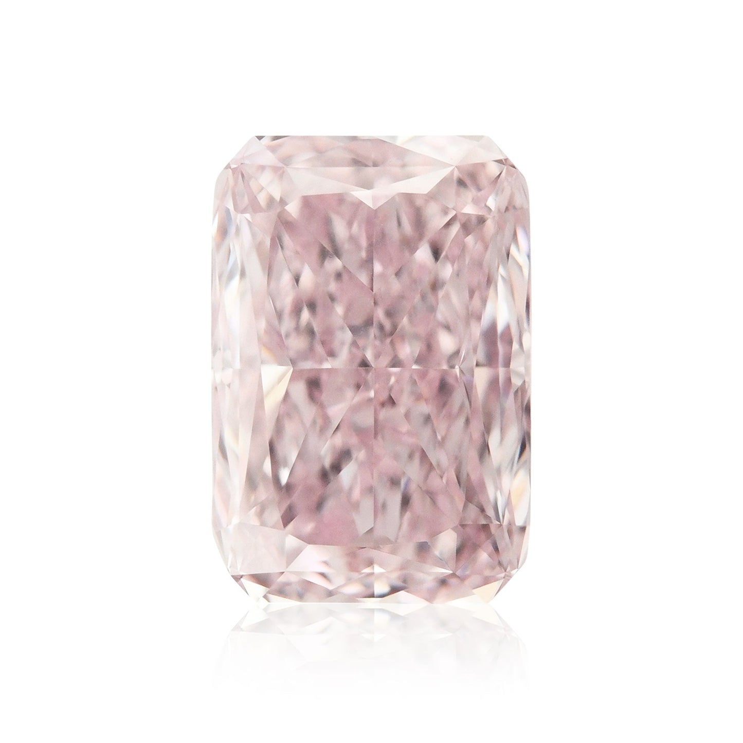 0,75 Karat Fancy Pink Radiant Diamant VVS1 GIA