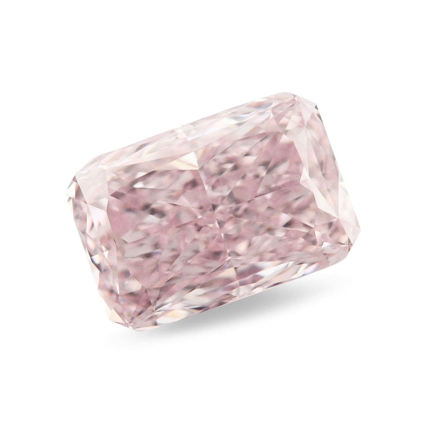 0,75 Karat Fancy Pink Radiant Diamant VVS1 GIA