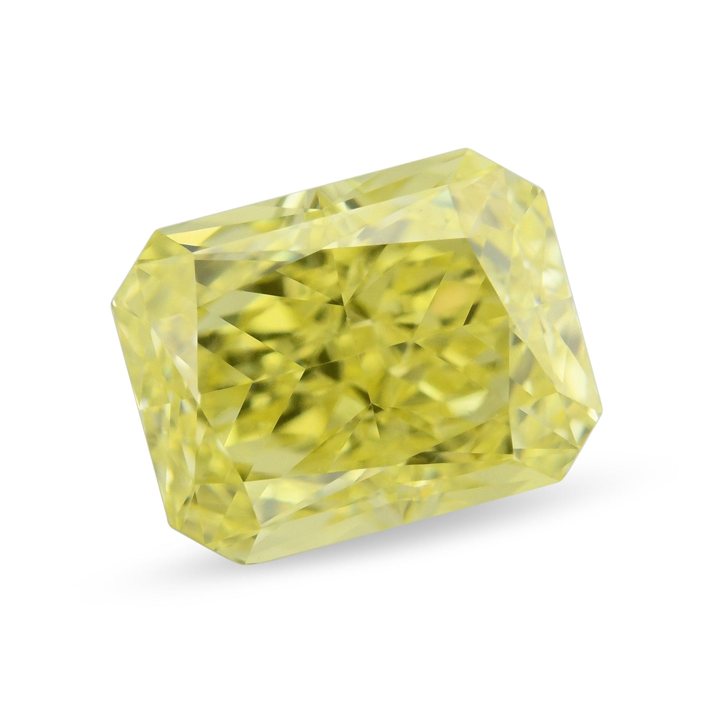0,75 Karat Fancy Intense Yellow Radiant VVS2 GIA