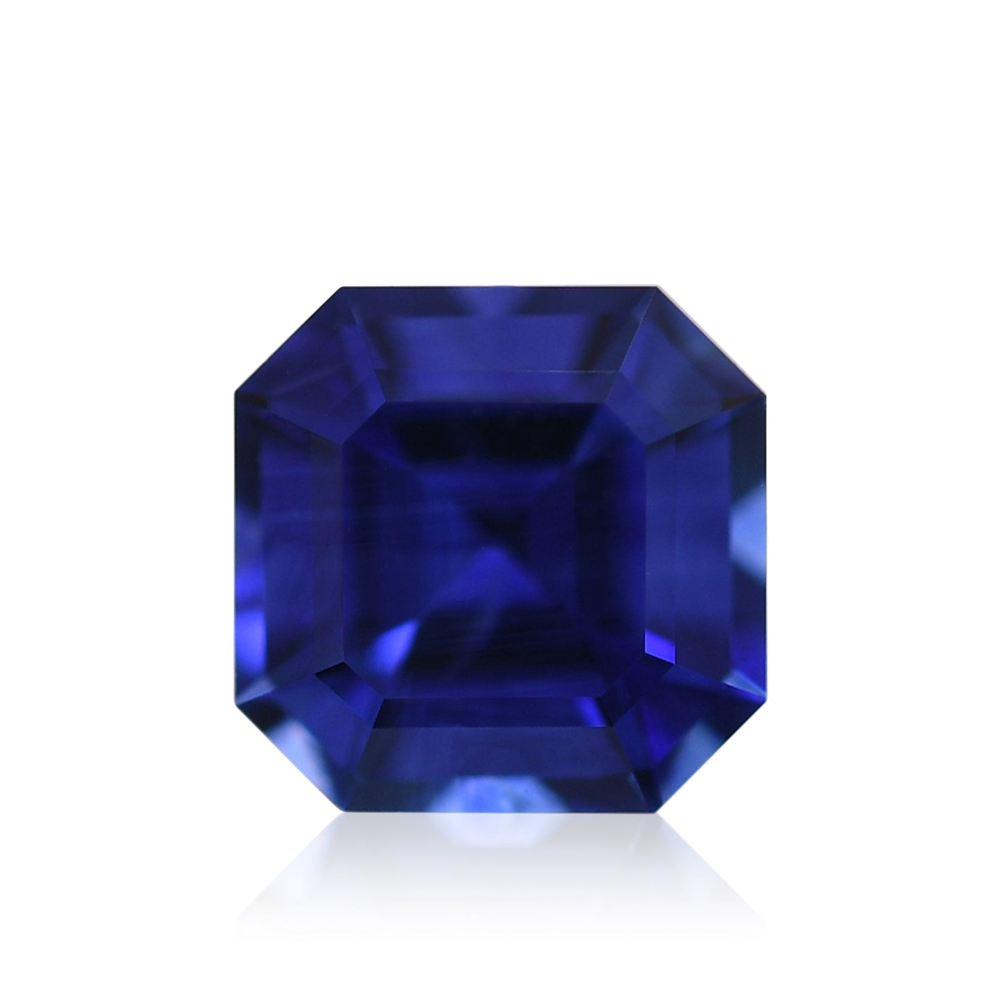 0,75 Karat blauer Smaragd-Saphir aus Sri Lanka