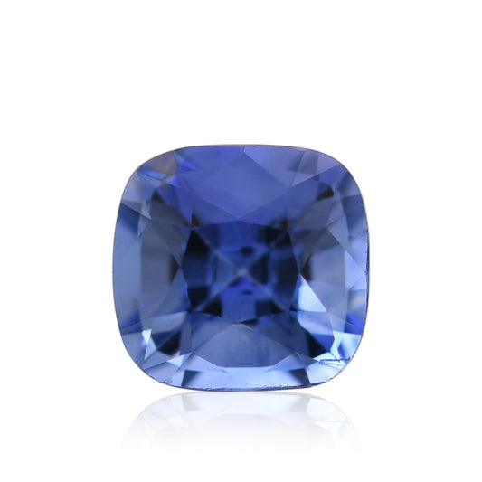 0.75 Carat Blue SRI LANKAN Cushion Sapphire