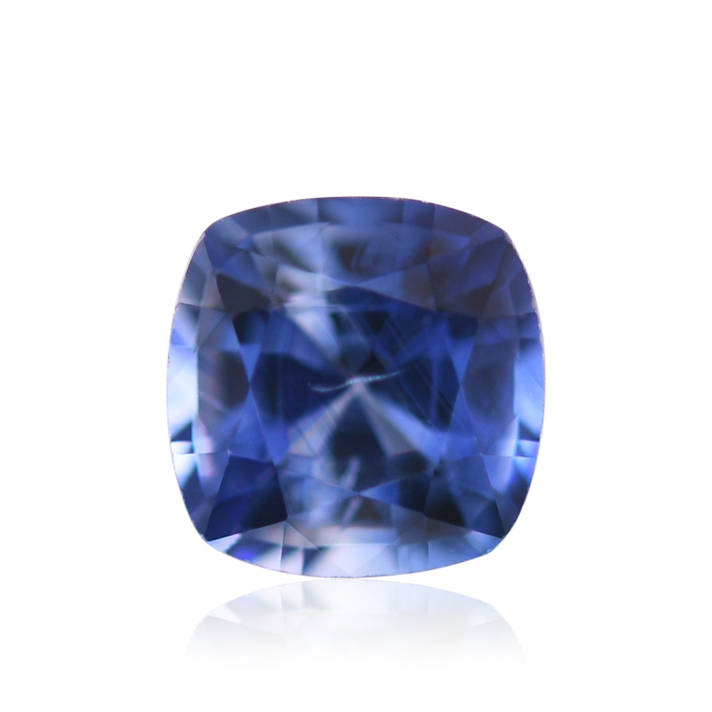 0,76 Karat blauer Kissen-Saphir aus Sri Lanka