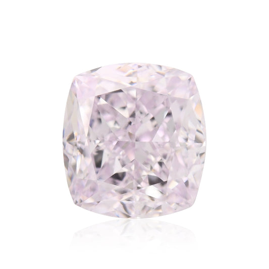 0.78 Carat Fancy Light Pinkish Purple Cushion Diamond VVS2 GIA