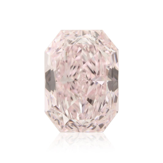 0.80 Carat Fancy Light Pink Radiant Diamond VS2 GIA