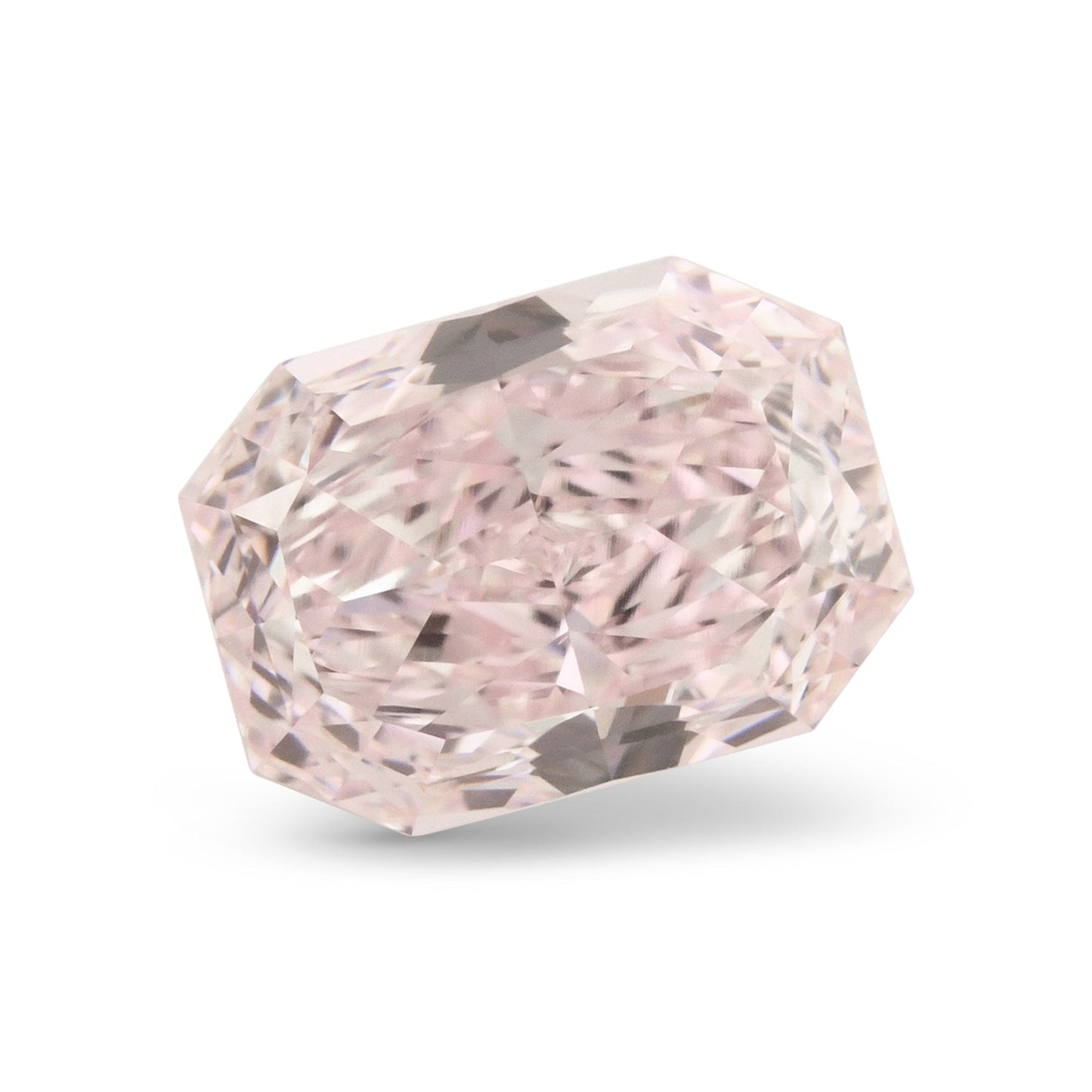 0,80 Karat Fancy Light Pink Radiant Diamant VS2 GIA