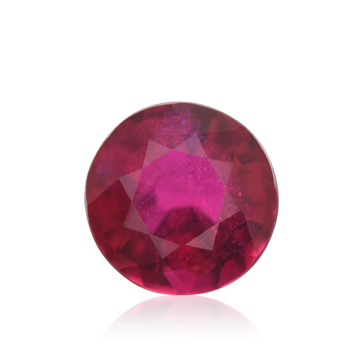 Runder Rubin | 0,82 ct | Rot | Ref. 711374