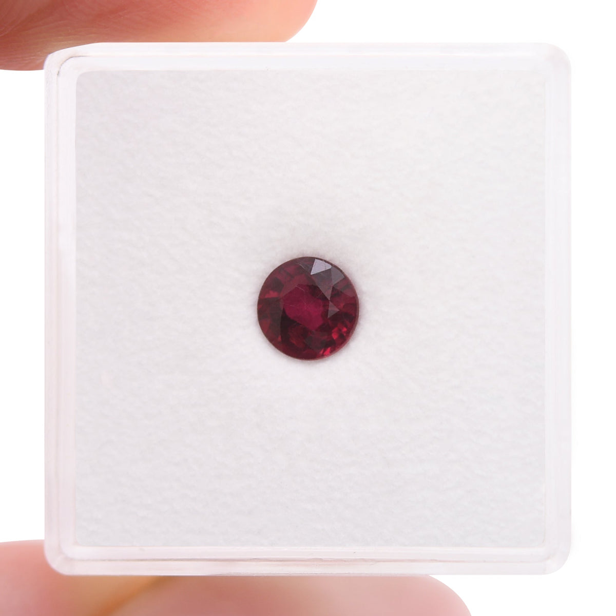 Runder Rubin | 0,82 ct | Rot | Ref. 711374