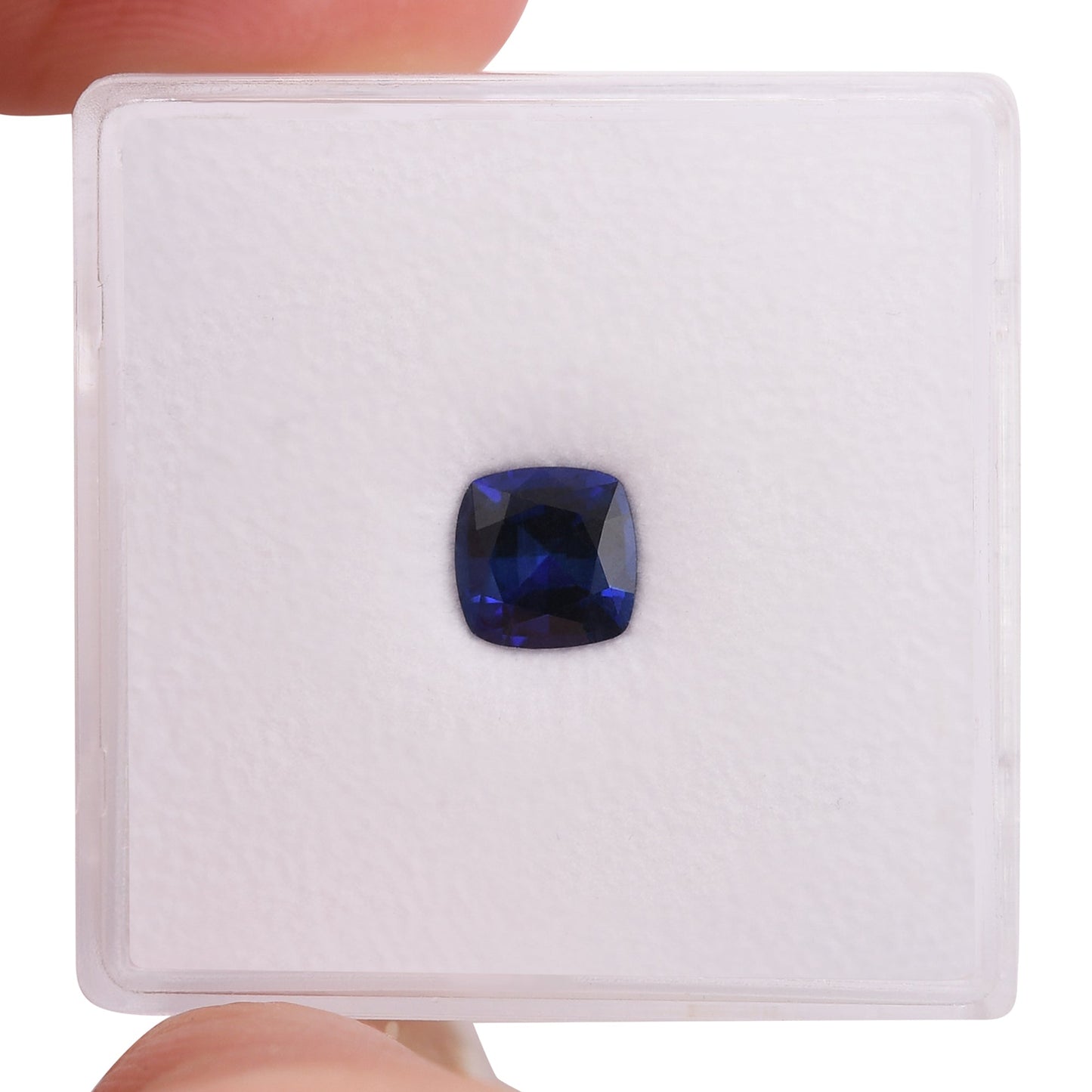 0,82 Karat blauer Kissen-Saphir aus Sri Lanka