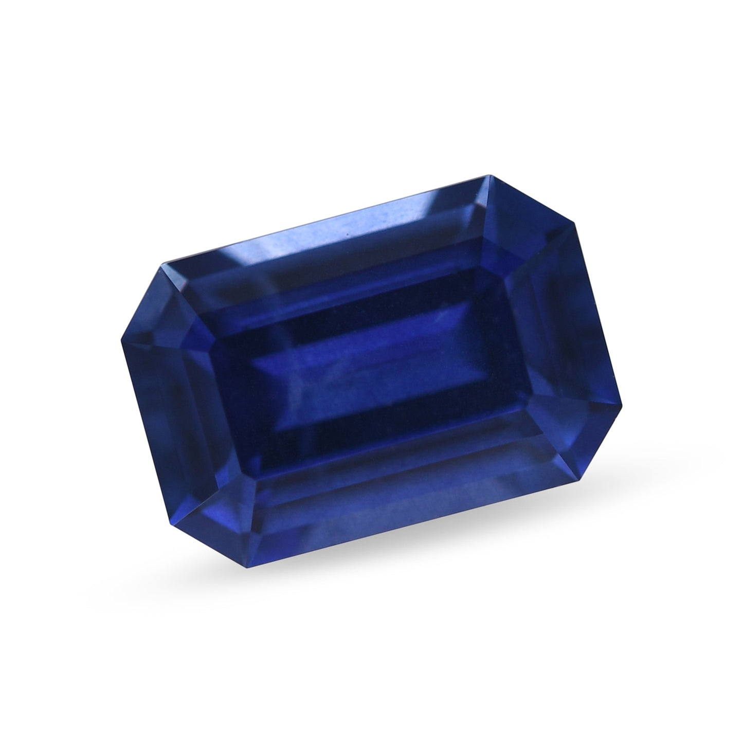 0,86 Karat blauer Smaragd-Saphir aus Sri Lanka
