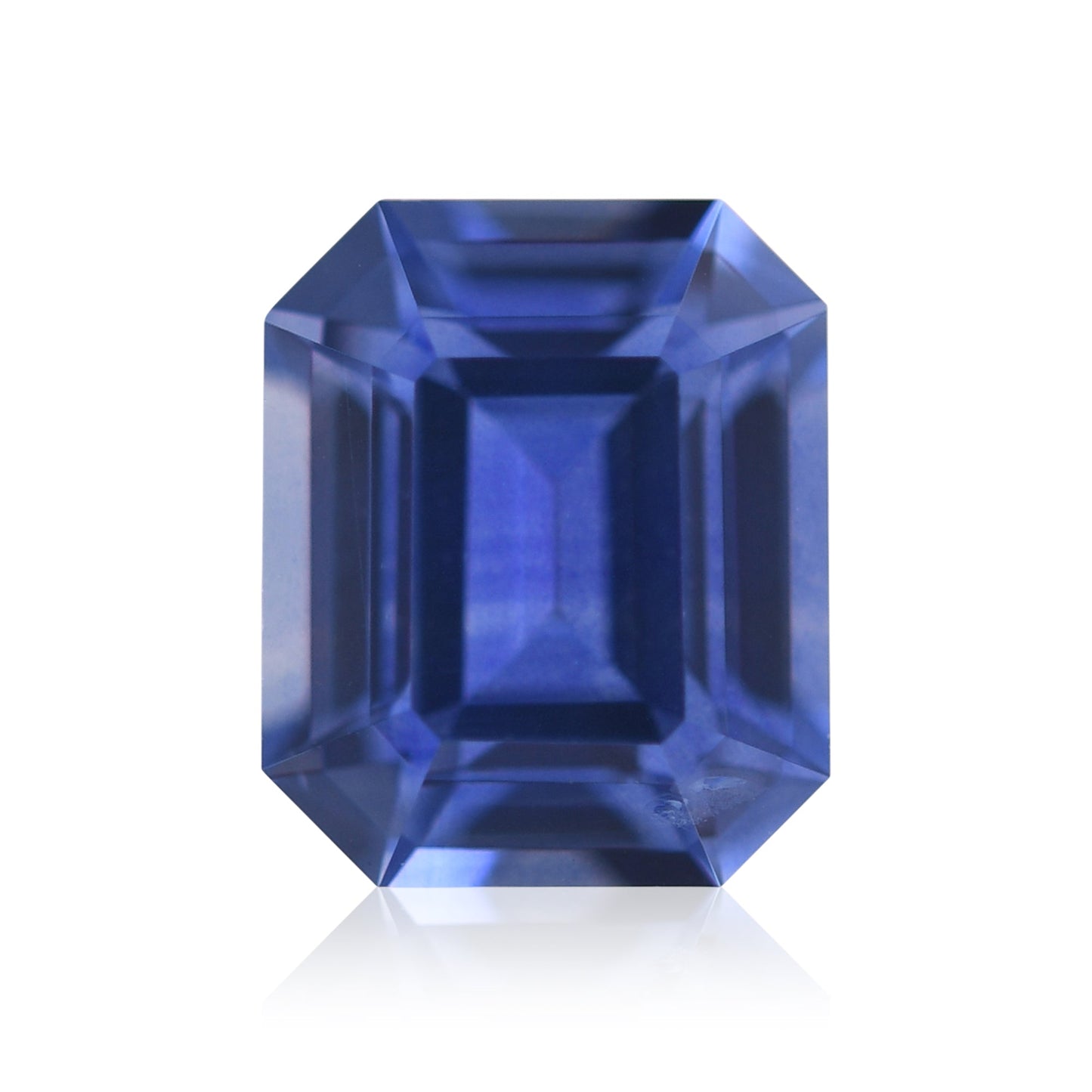 0,88 Karat blauer Smaragd-Saphir aus Sri Lanka