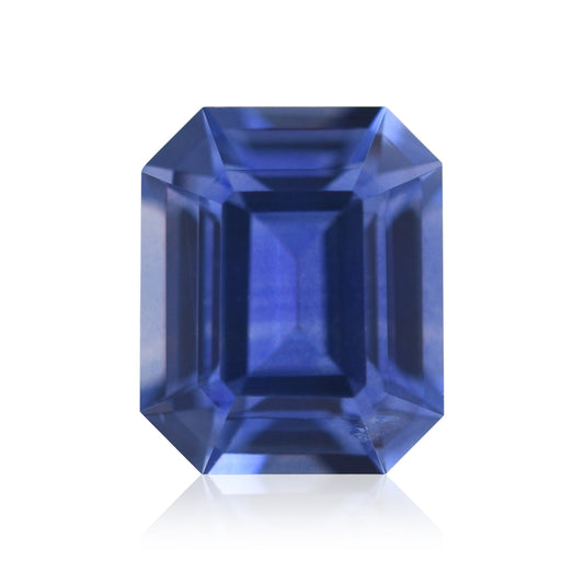 0,88 Karat blauer Smaragd-Saphir aus Sri Lanka