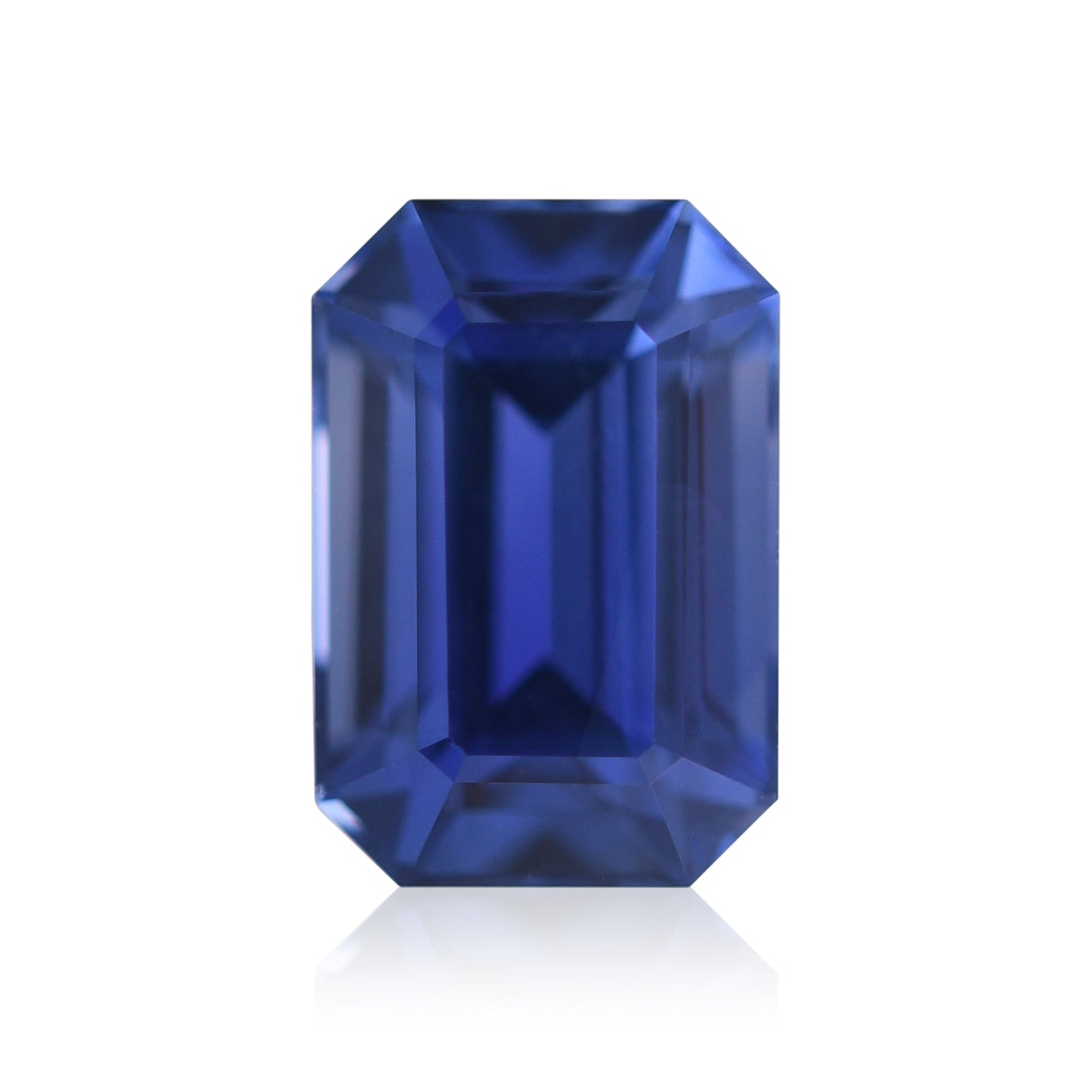 0,89 Karat blauer Smaragd-Saphir aus Sri Lanka