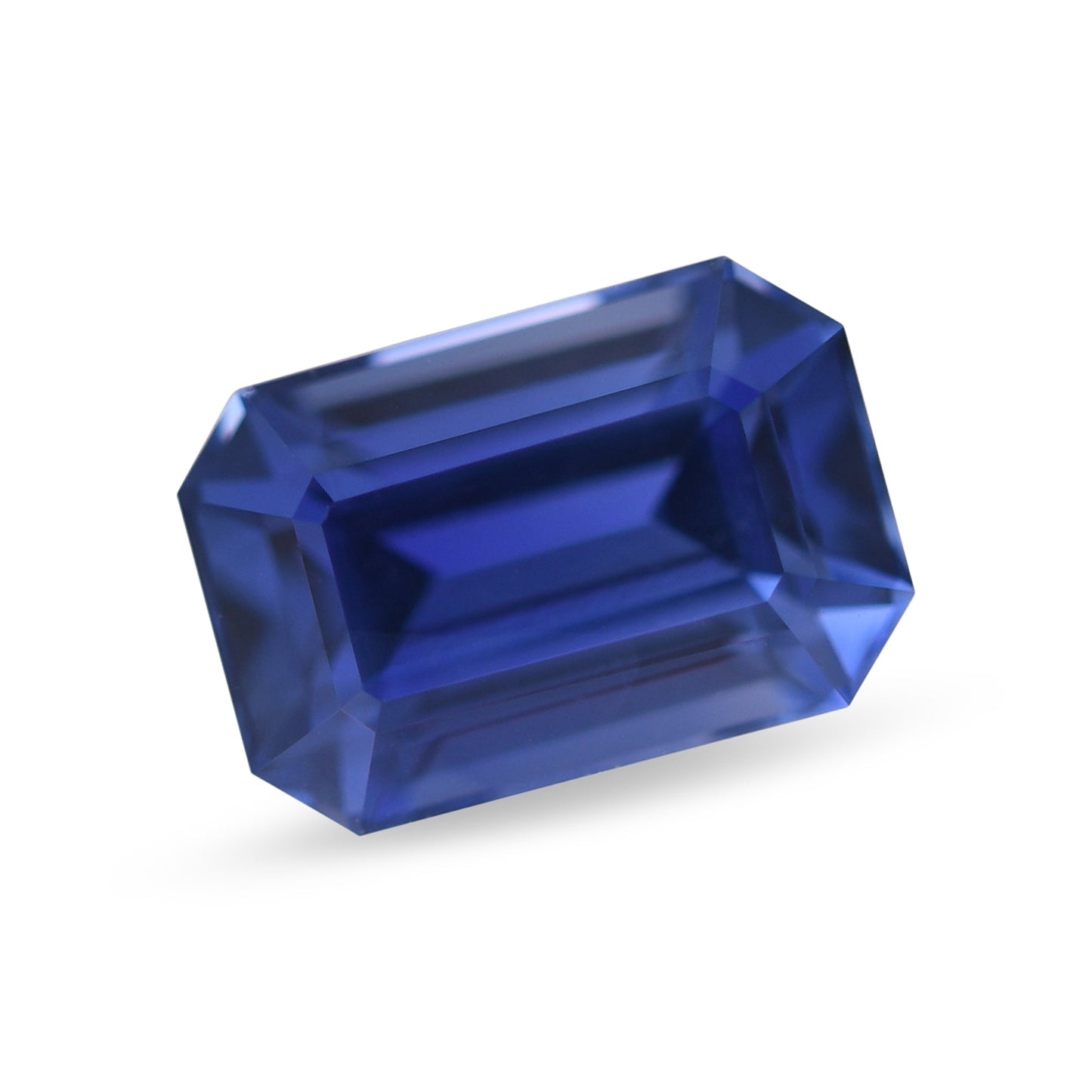 0,89 Karat blauer Smaragd-Saphir aus Sri Lanka