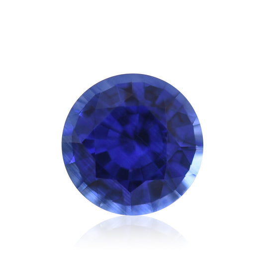 0.89 Carat Blue SRI LANKAN Round Sapphire
