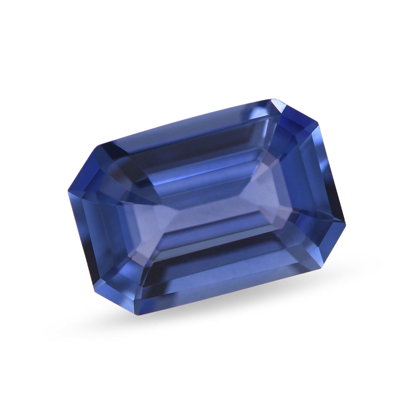 0,89 Karat blauer Smaragd-Saphir aus Sri Lanka
