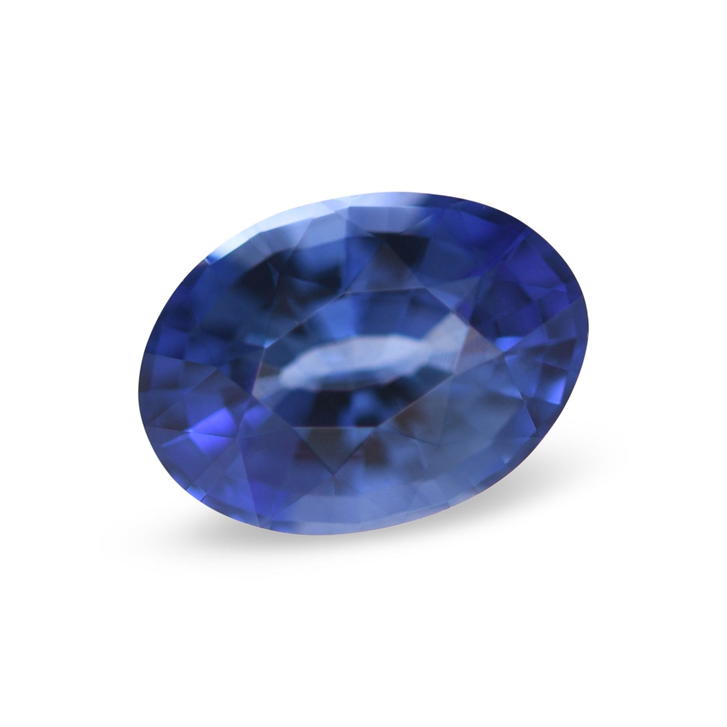 0,90 Karat blauer ovaler Saphir aus Sri Lanka