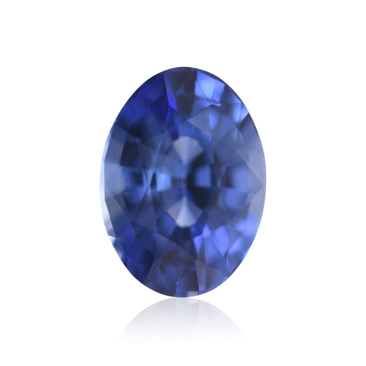 0,92 Karat blauer ovaler Saphir aus Sri Lanka