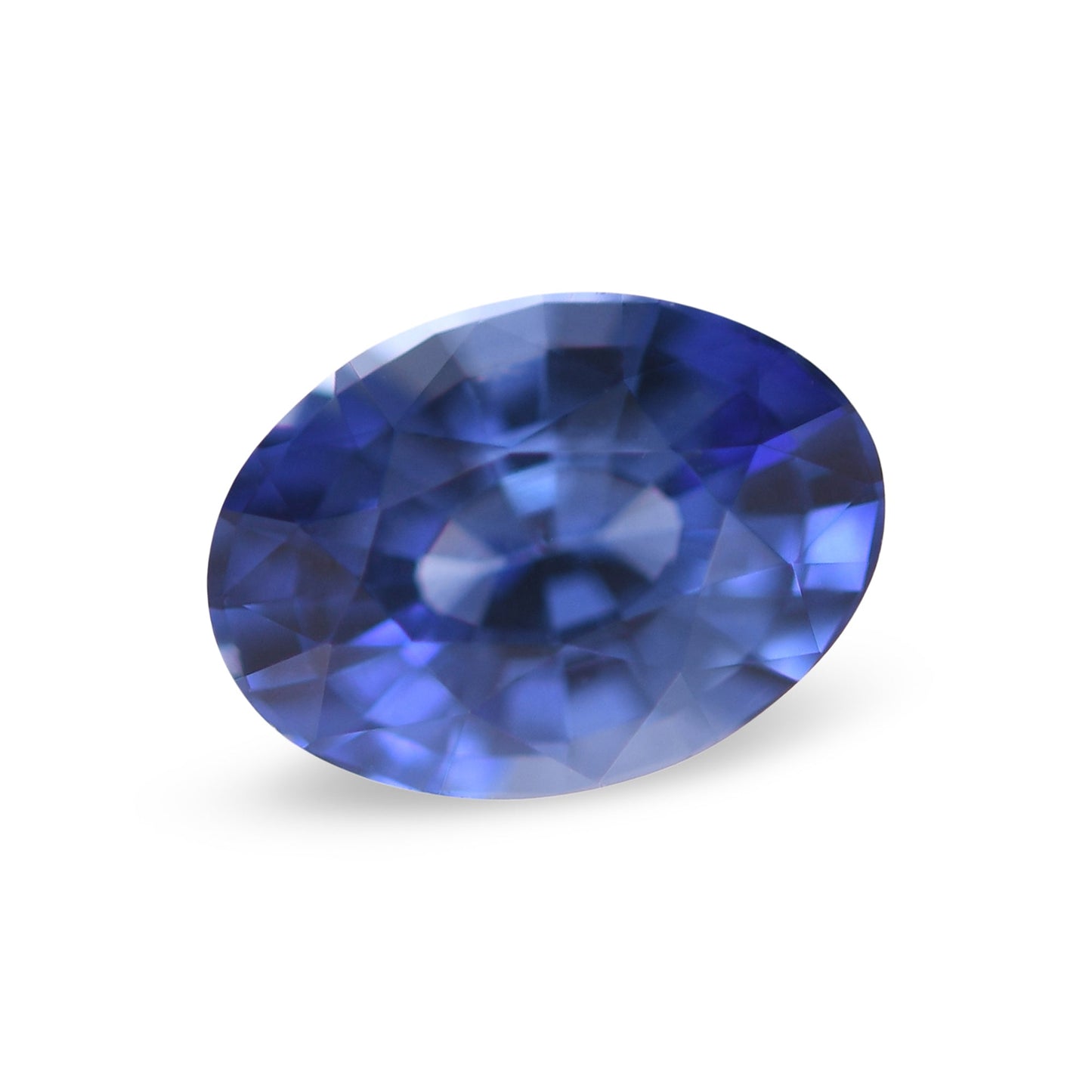 0,92 Karat blauer ovaler Saphir aus Sri Lanka