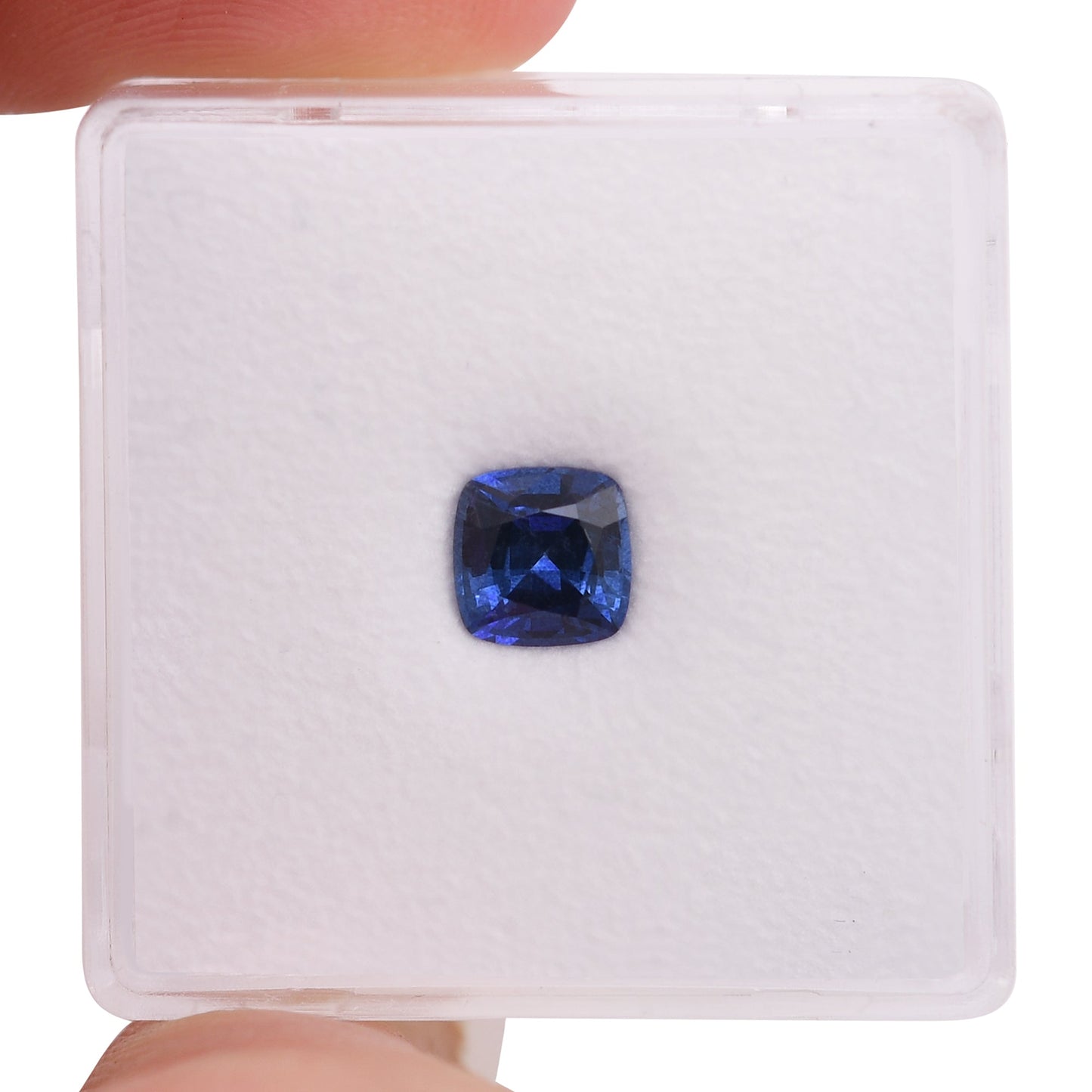 0,93 Karat blauer Kissen-Saphir aus Sri Lanka
