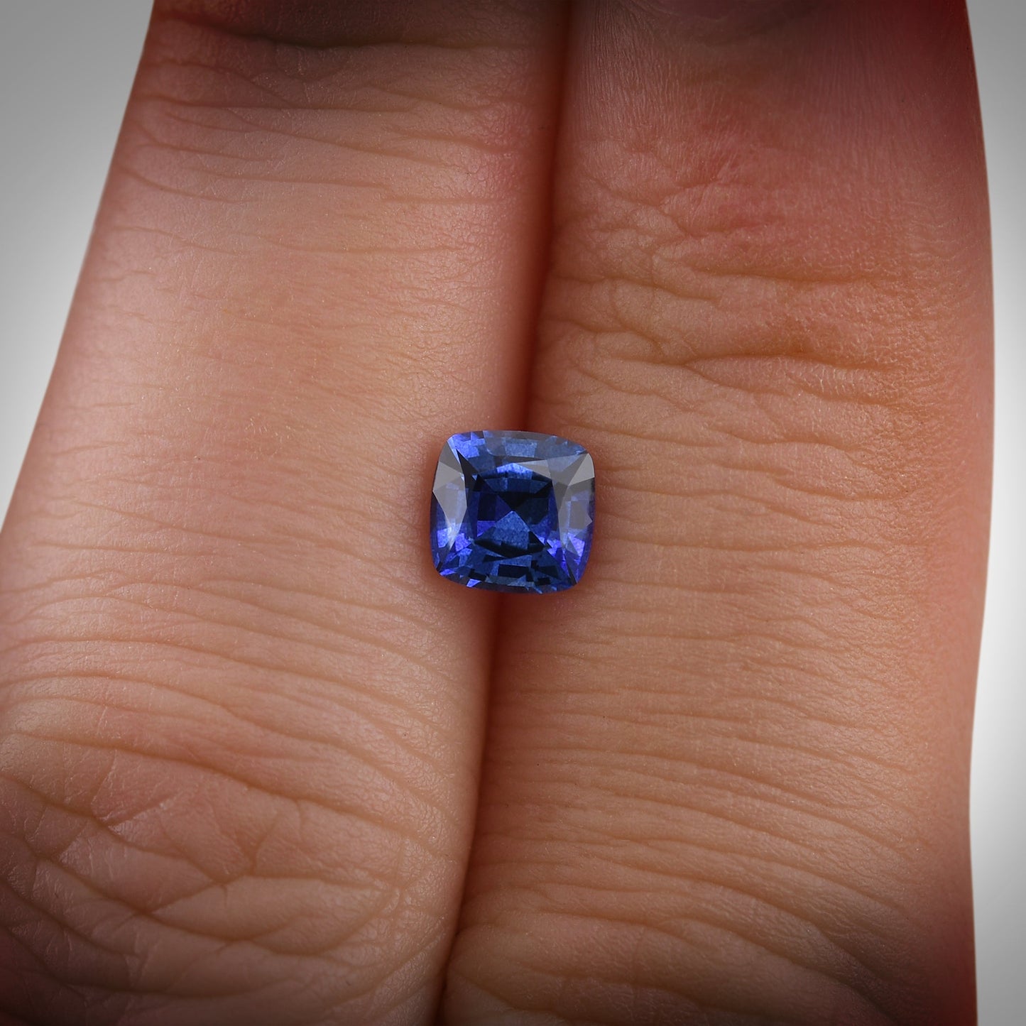0,93 Karat blauer Kissen-Saphir aus Sri Lanka