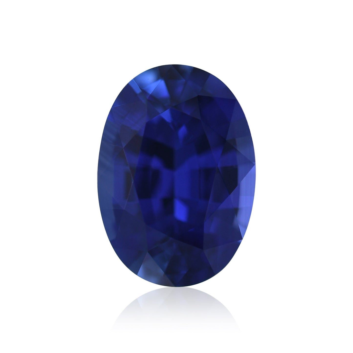 0,94 Karat blauer ovaler Saphir aus Sri Lanka