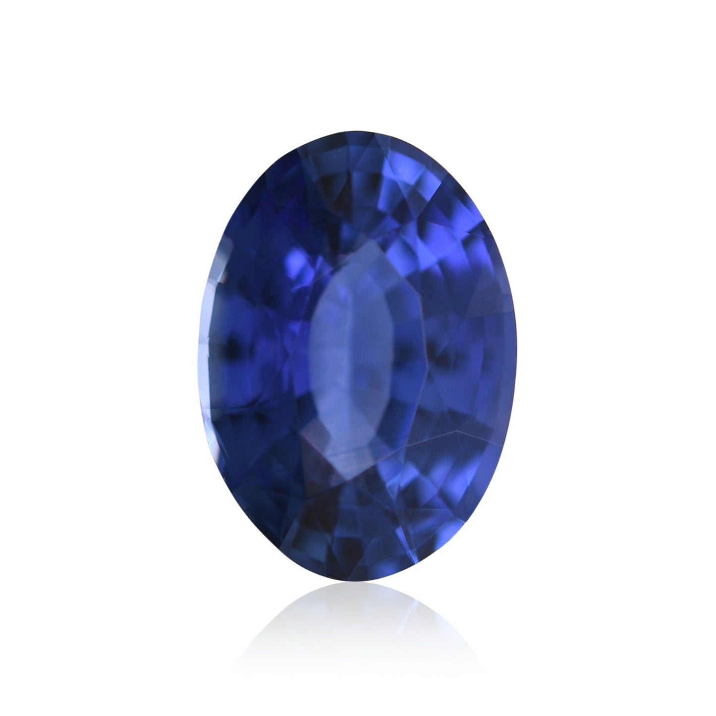 0,94 Karat blauer ovaler Saphir aus Sri Lanka