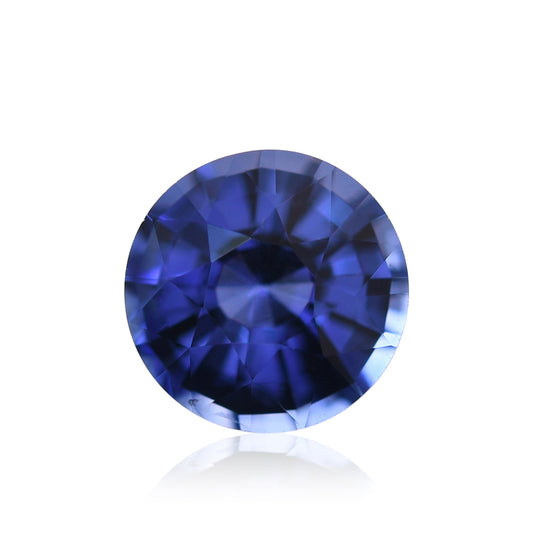 0.97 Carat Blue SRI LANKAN Round Sapphire