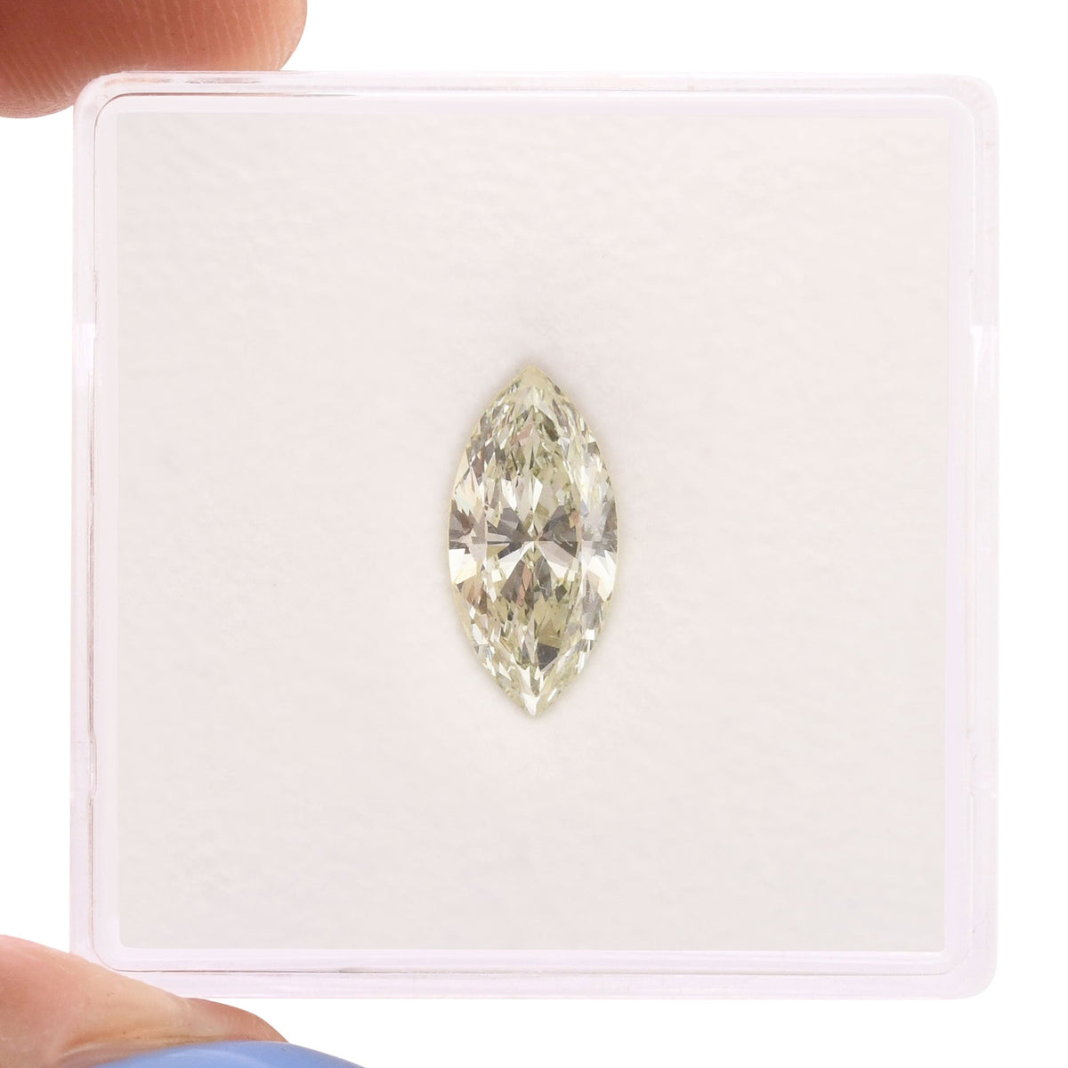 Marquise-Diamant | 1,0 ct | Hellgelbgrün | VS2 | GIA | Ref. 714853